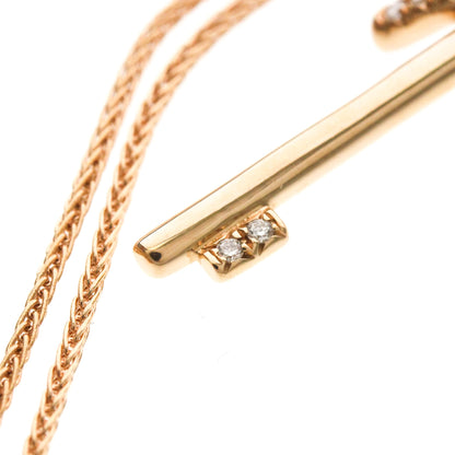 Tiffany Knot Key · 18K White Gold · Diamond