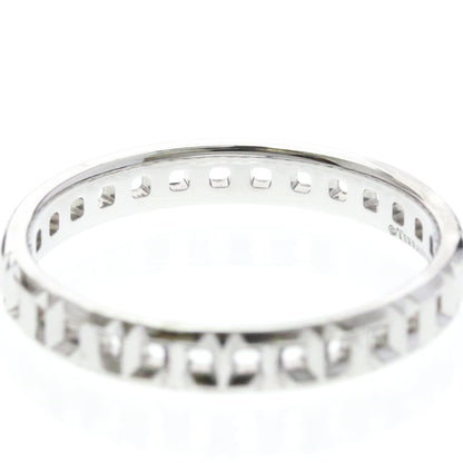 Tiffany T True · 18K White Gold · Size 10 (EU 65)