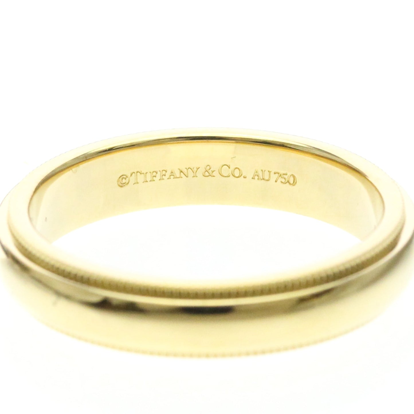 Tiffany Milgrain · 18K Yellow Gold