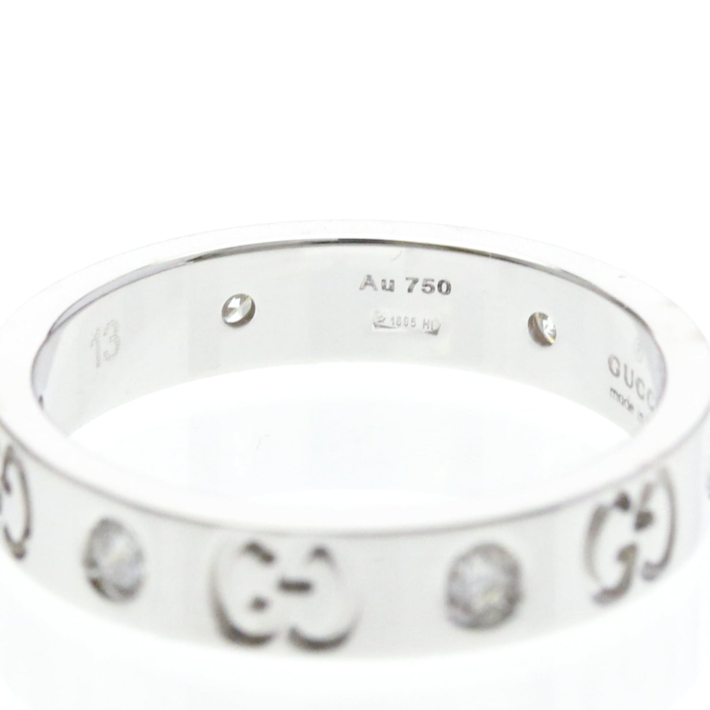 Gucci Icon · Diamond · 18K White Gold