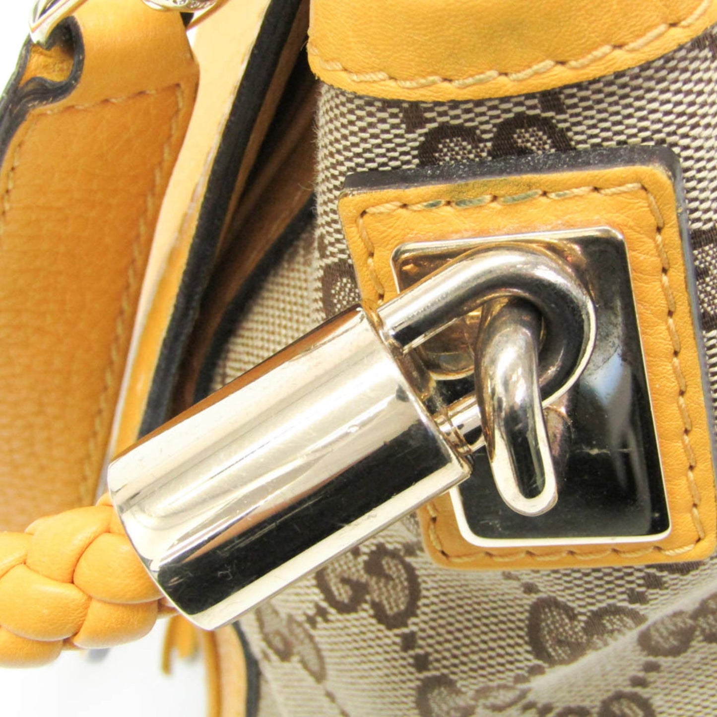 Gucci Bella · GG Canvas · Bamboo Handle