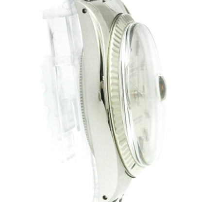 Rolex Datejust · 18K White Gold & Steel