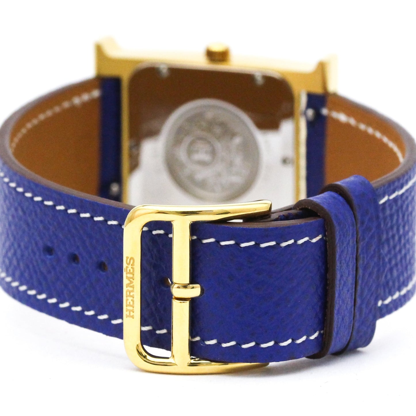 Hermès Heure H · Gold Plated · Quartz