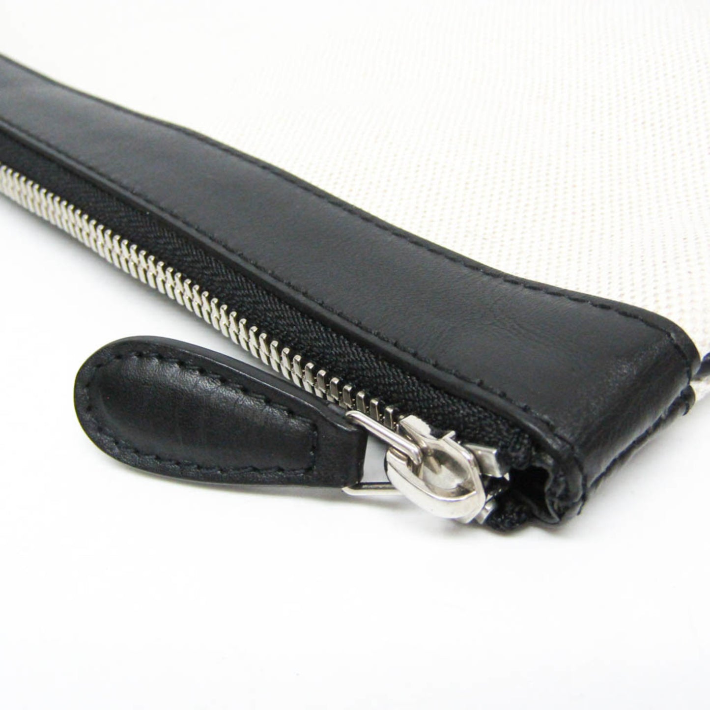 Balenciaga Navy Clip · Canvas Clutch
