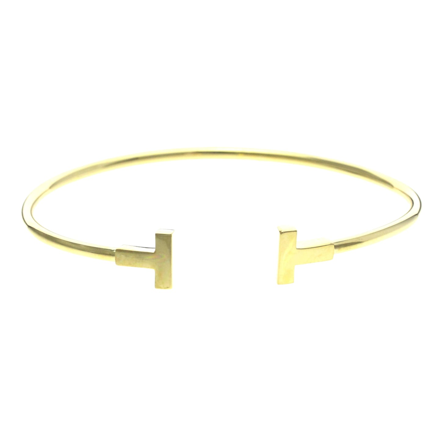 Tiffany T Wire · 18K Yellow Gold Bangle