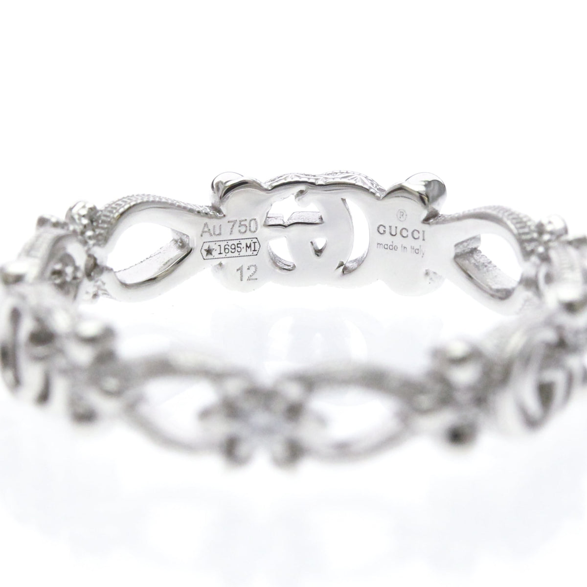 Gucci Flora Diamond · 18K White Gold