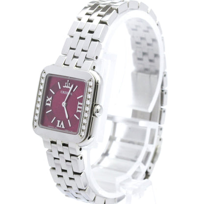 Seiko Credor Signo · Diamond · Steel · Quartz