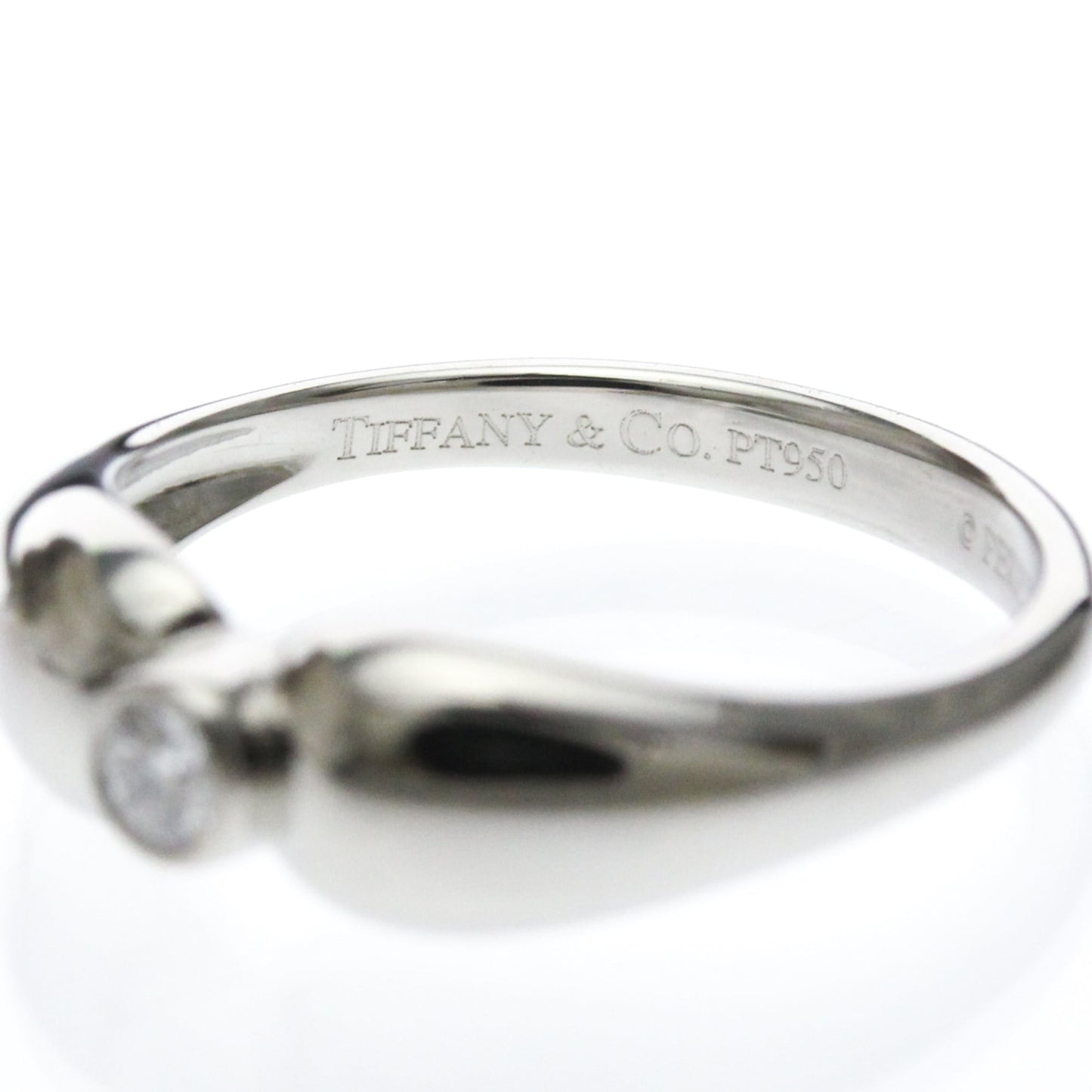 Tiffany Double Teardrop · Diamond · Platinum