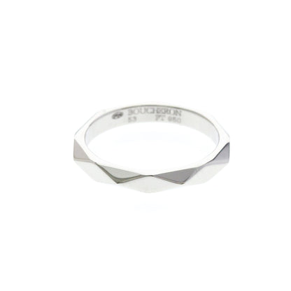 Boucheron Faceted · Platinum