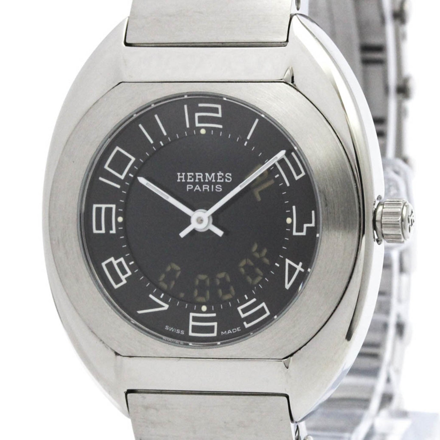 Hermès Espace · Steel · Chronograph
