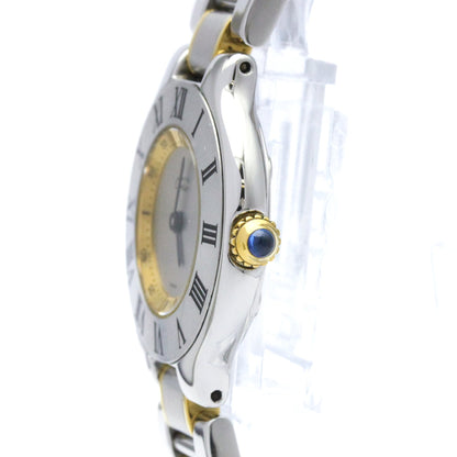 Cartier Must 21 · Steel & Gold Plated