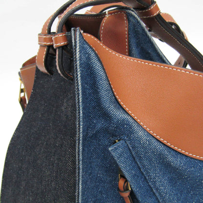 Loewe Hammock Small · Denim & Leather