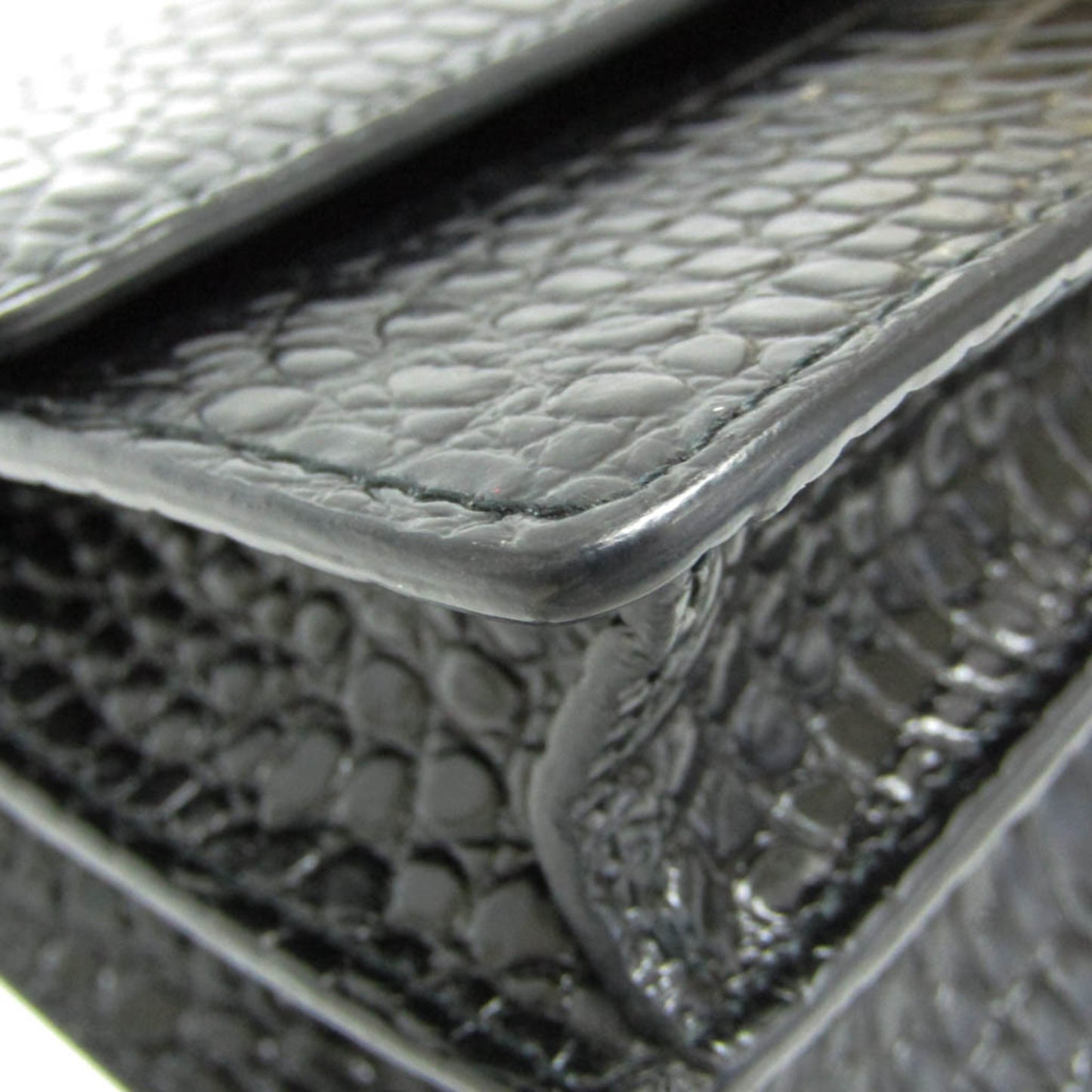 Miu Miu · Embossed Leather Chain Bag