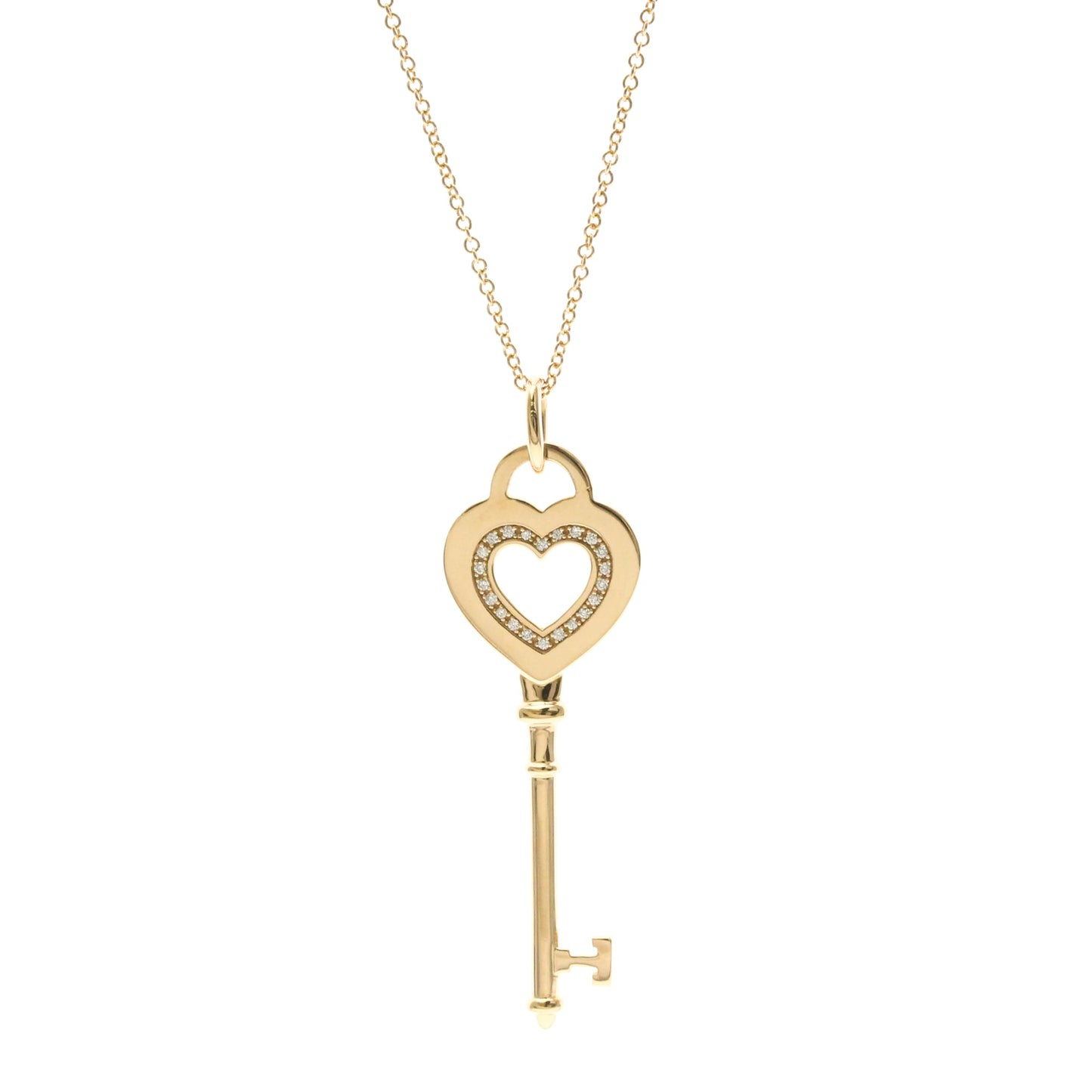 Tiffany Heart Key · Rose Gold · Diamond