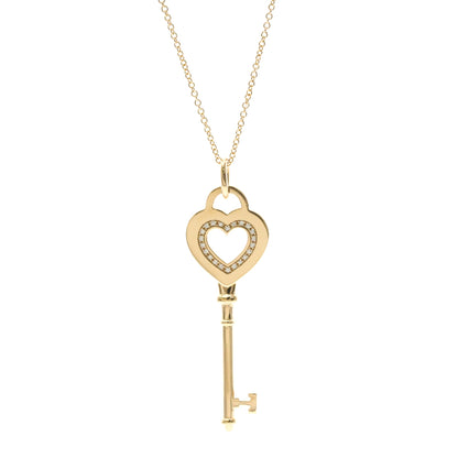 Tiffany Heart Key · Rose Gold · Diamond