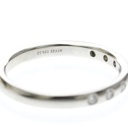Tiffany Stacking Band · Platinum · 8 Diamonds