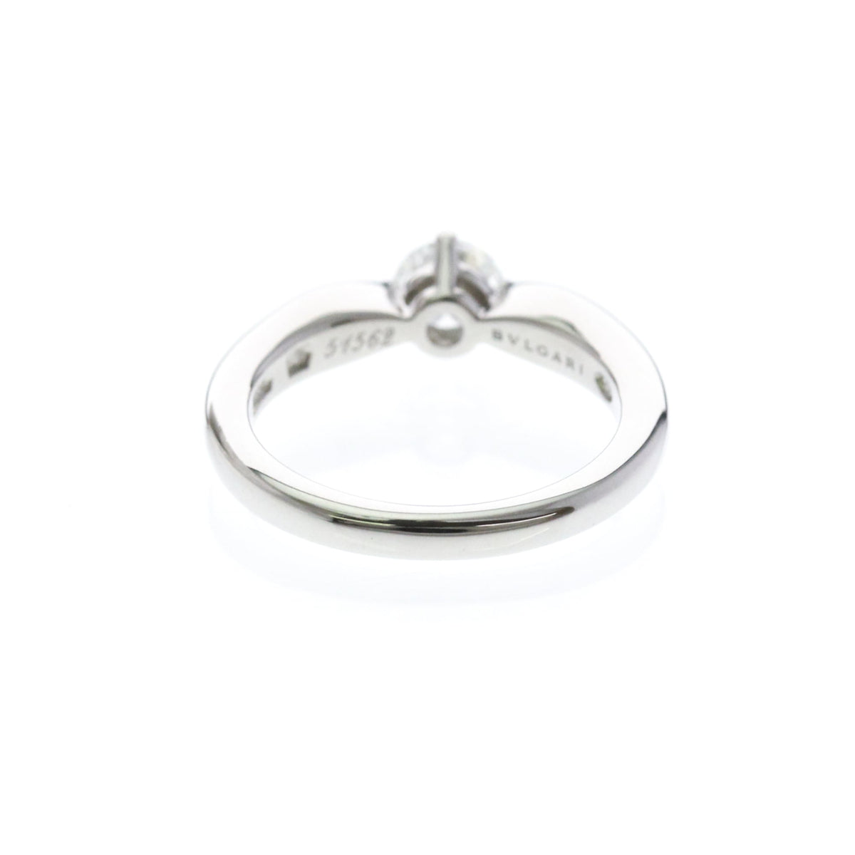 Bvlgari Diamond Engagement · Platinum · Size 3.5 (EU 48.75)