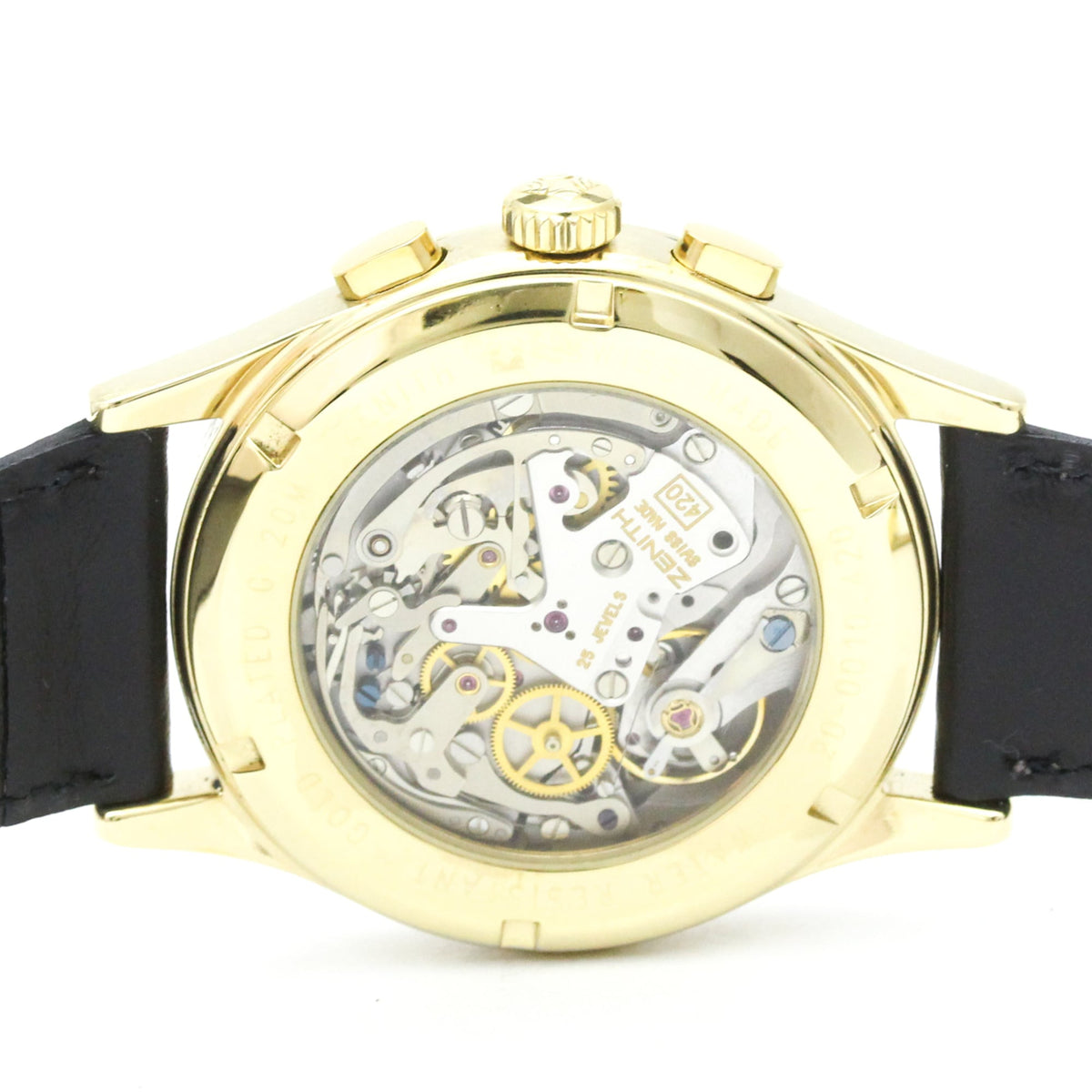 Zenith El Primero · Chronograph · Gold Plated