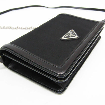 Prada Chain Mini Crossbody · Nylon