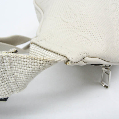 Gucci GG Embossed · Leather Belt Bag
