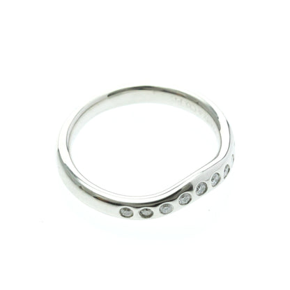 Tiffany Curved Band · Platinum · Diamond