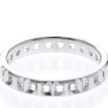 Tiffany T True Narrowing · 18K White Gold · Size 6.5 (EU 56.25)