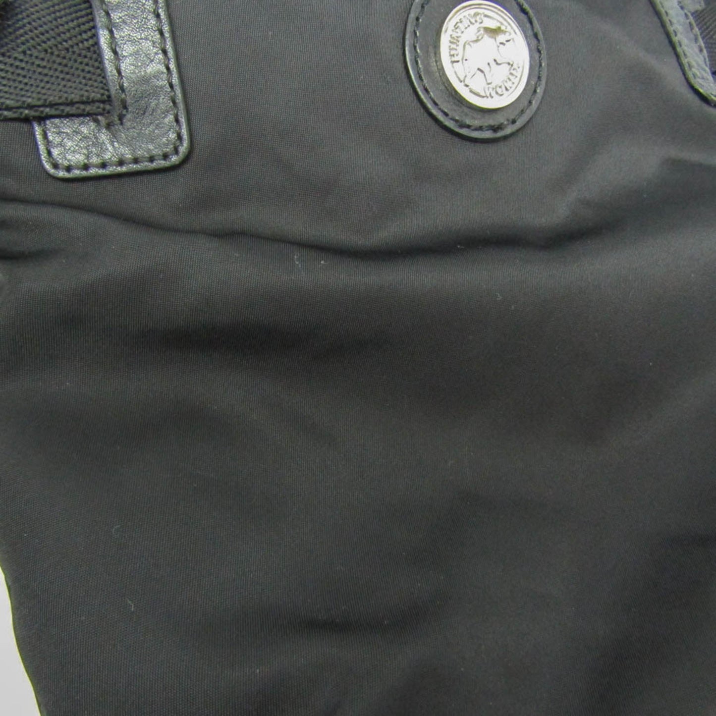 Hunting World · Nylon & Leather Shoulder Bag