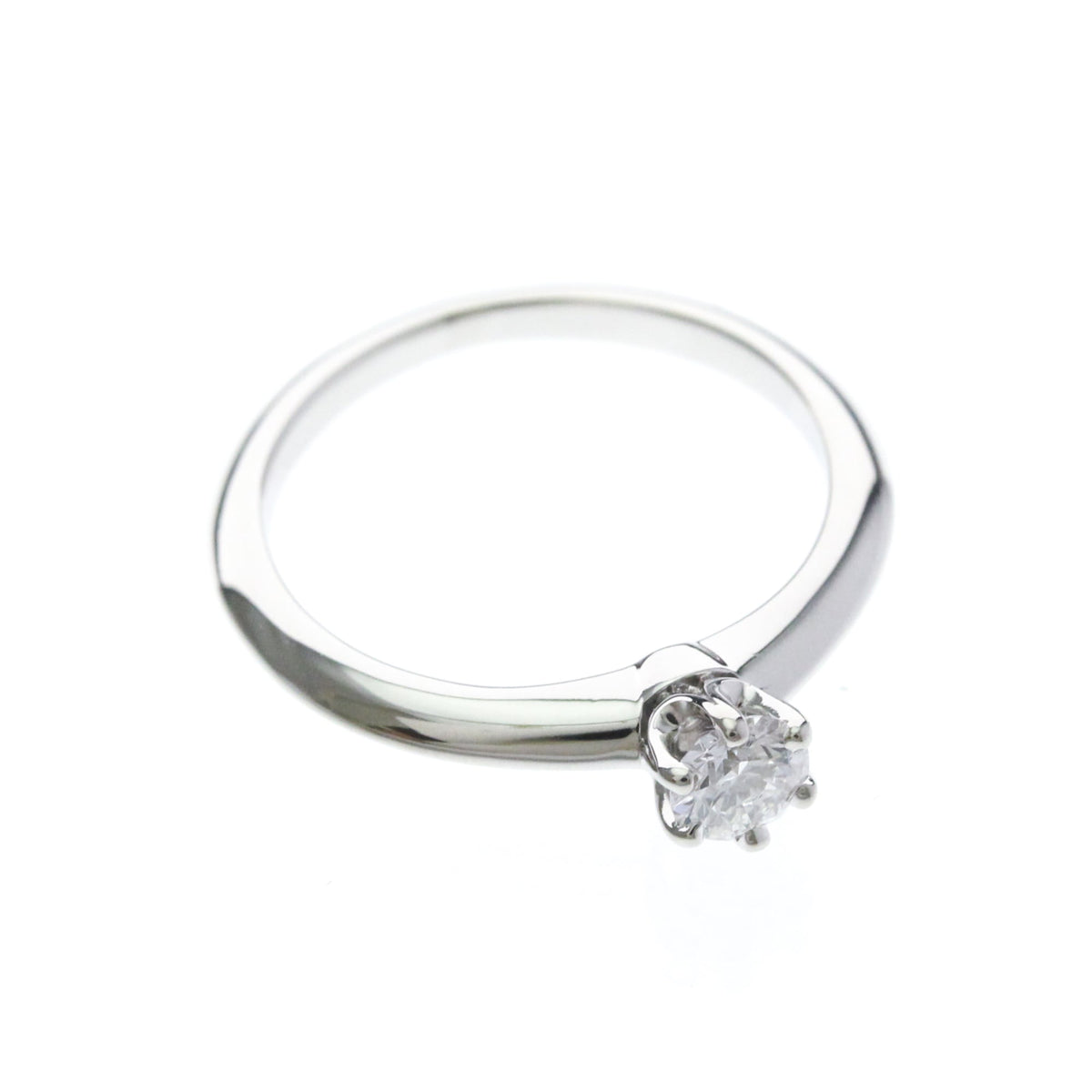 Tiffany Classic Solitaire · Platinum · Diamond · Size 3 (EU 47.5)