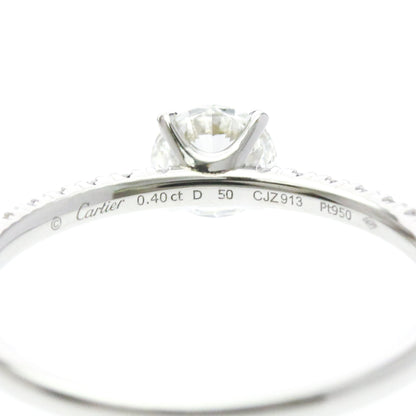 Cartier Etincelle · Platinum · Diamond · Size 5.25 (EU 53.13)