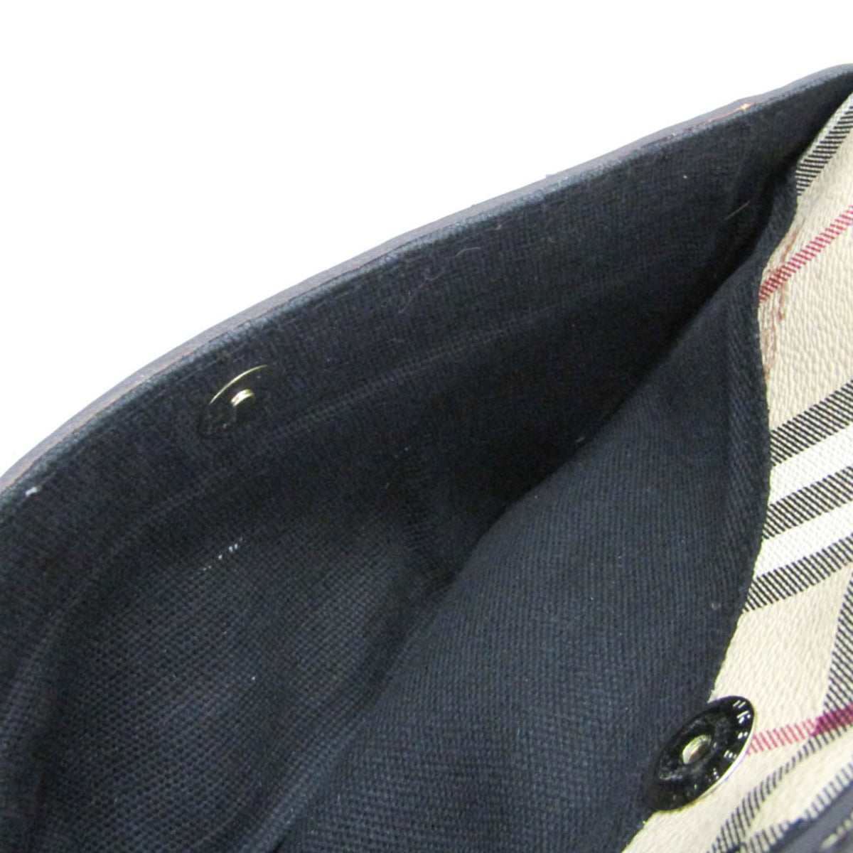 Burberry Novacheck · Coated Canvas Clutch