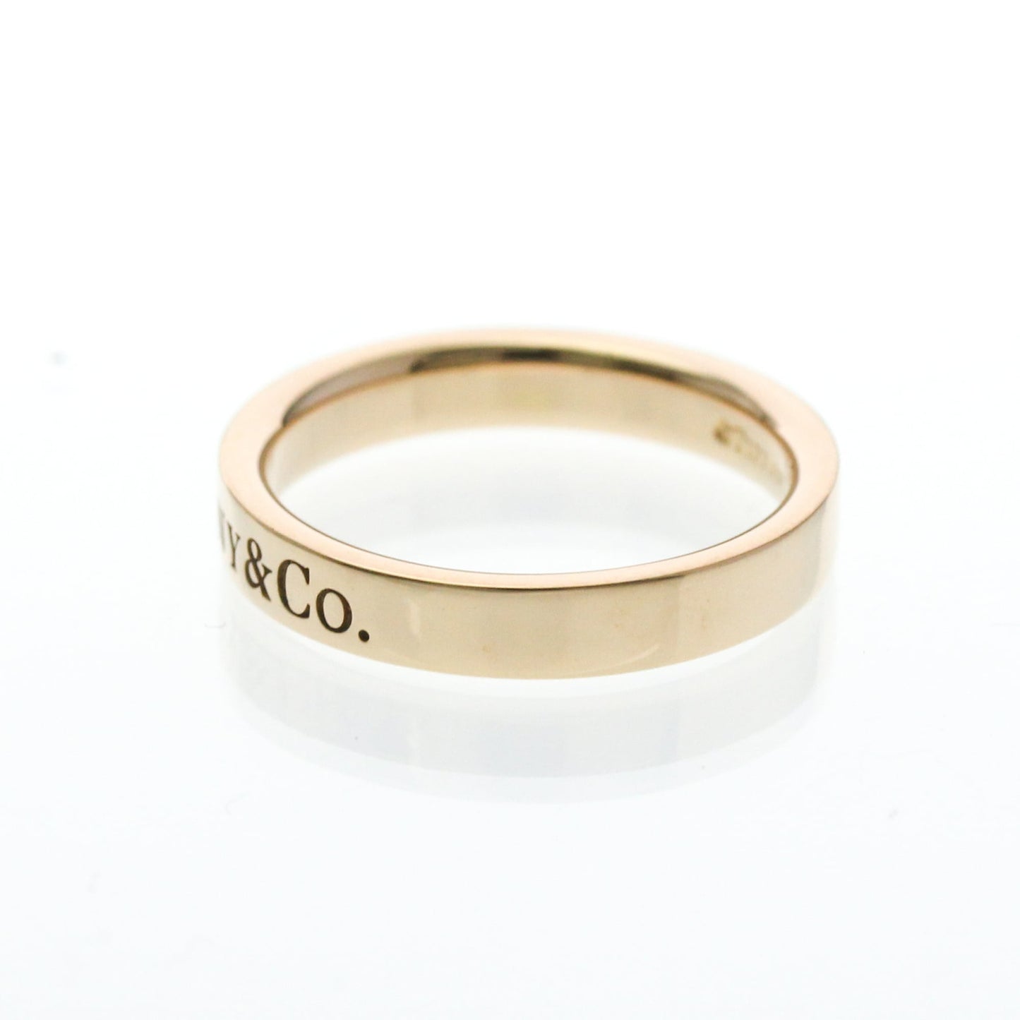 Tiffany Flat Band · Rose Gold