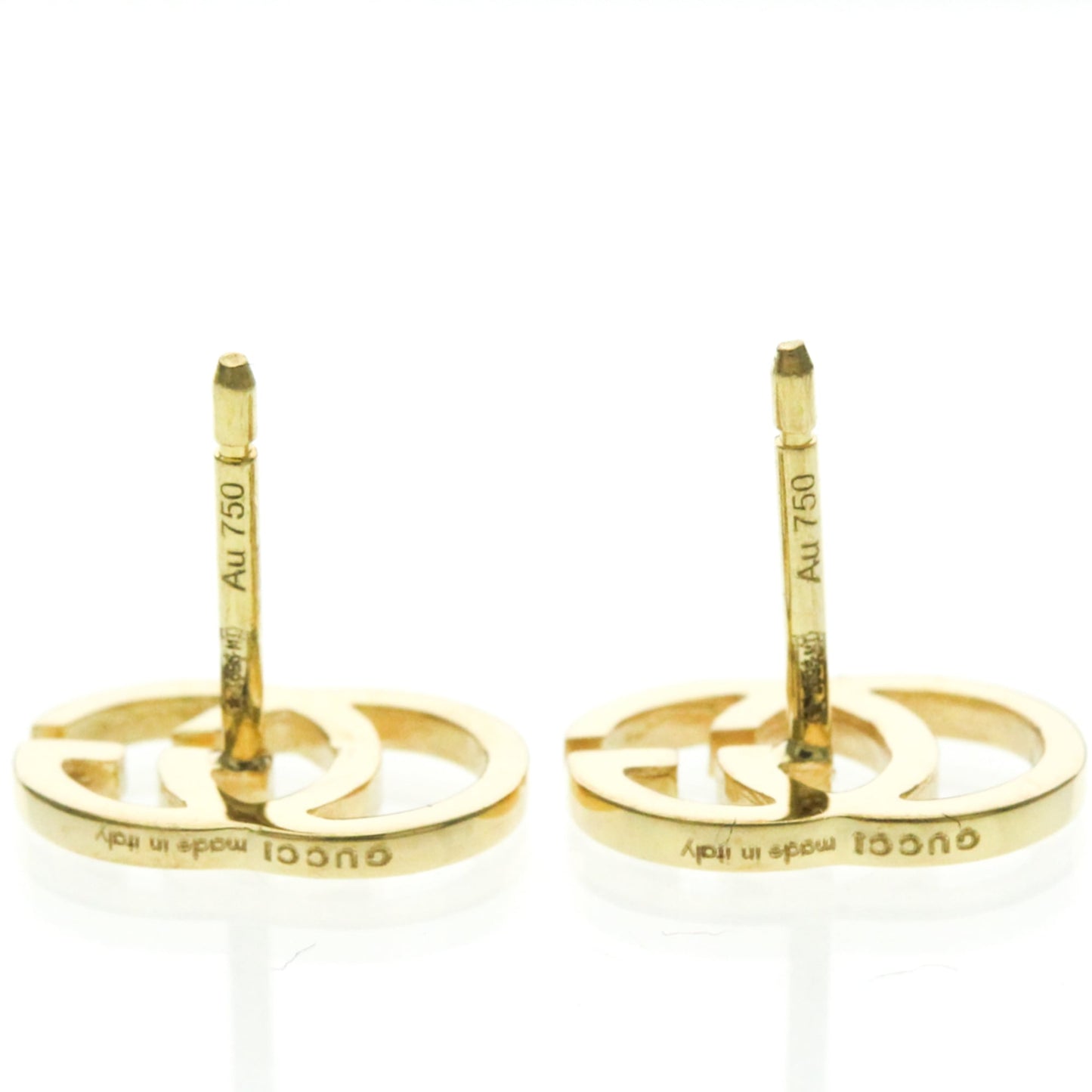 Gucci GG Running · 18K Yellow Gold · Studs