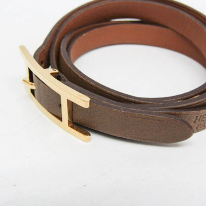 Hermès Hapi · Choker Bangle · Leather