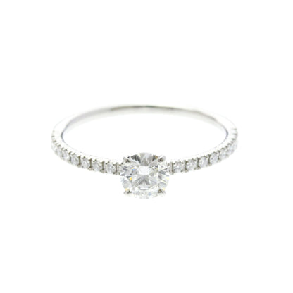 Cartier Etincelle · Platinum · Diamond · Size 5.25 (EU 53.13)