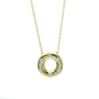 Tiffany Dots Circle · Diamond · Platinum