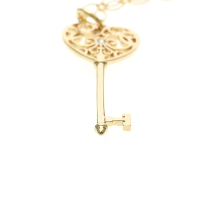 Tiffany Enchanted Heart Key · Rose Gold
