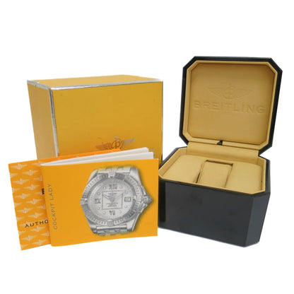 Breitling Galactic 32 · Diamond MOP · Steel
