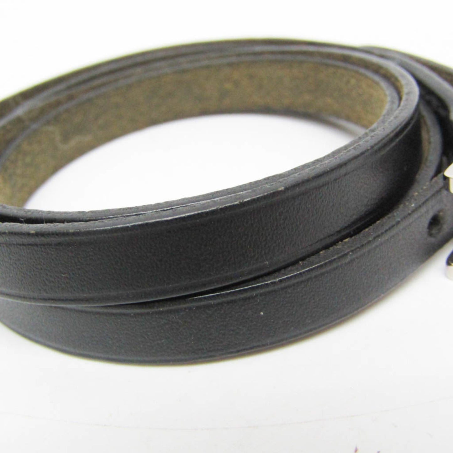Hermès Hapi · 4-Row Leather Wrap Bangle