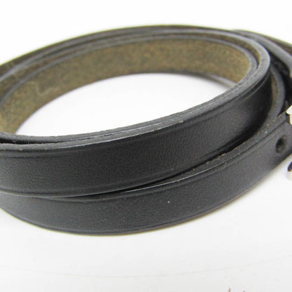 Hermès Hapi · 4-Row Leather Wrap Bangle