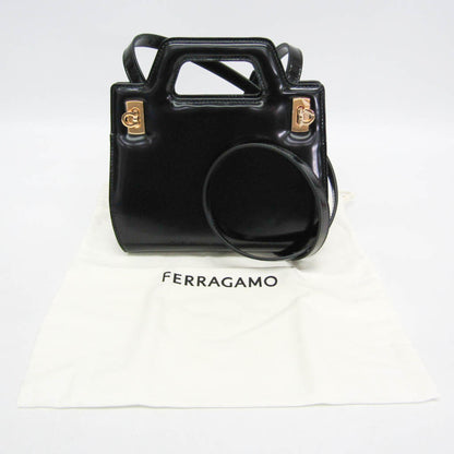 Salvatore Ferragamo Gancini · Leather