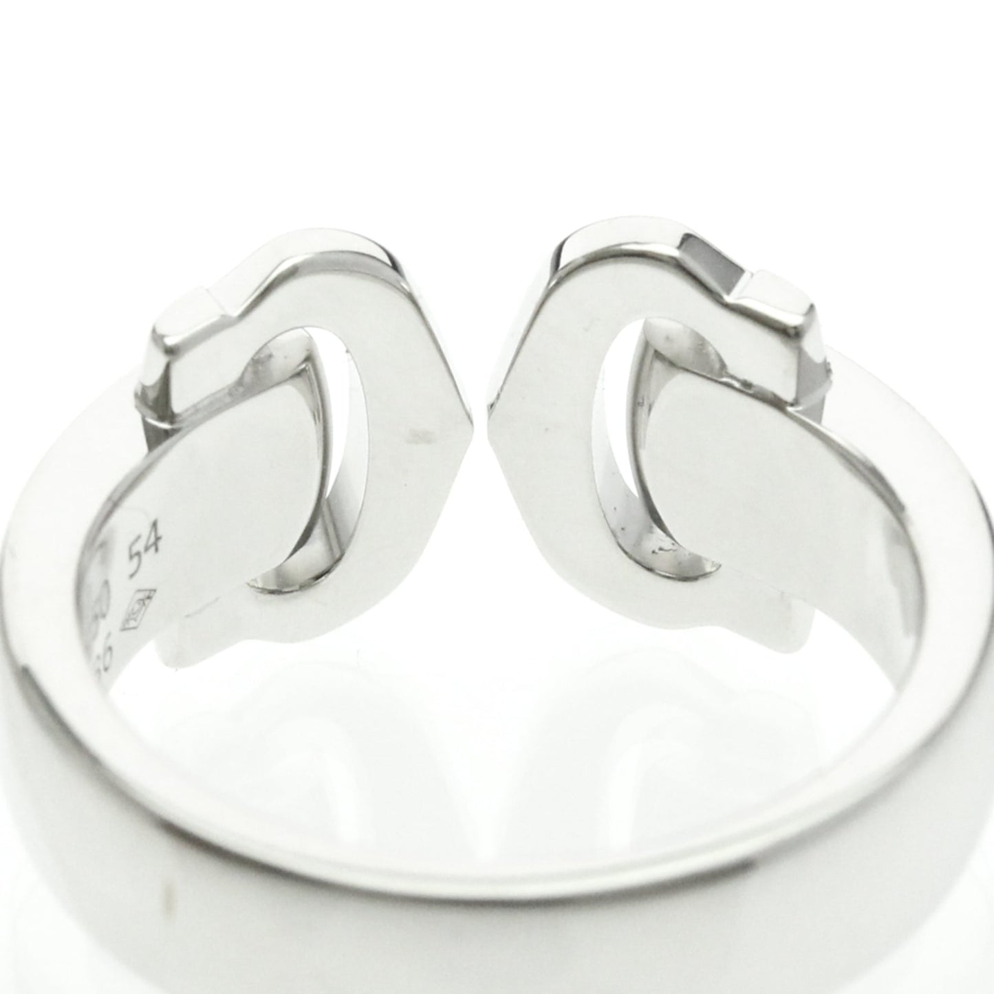 Cartier 2C Boucle · Diamond · 18K White Gold