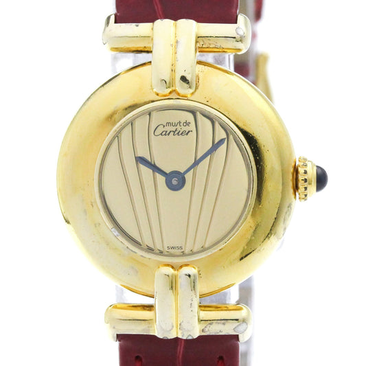 Cartier Colisee · Vermeil · Quartz
