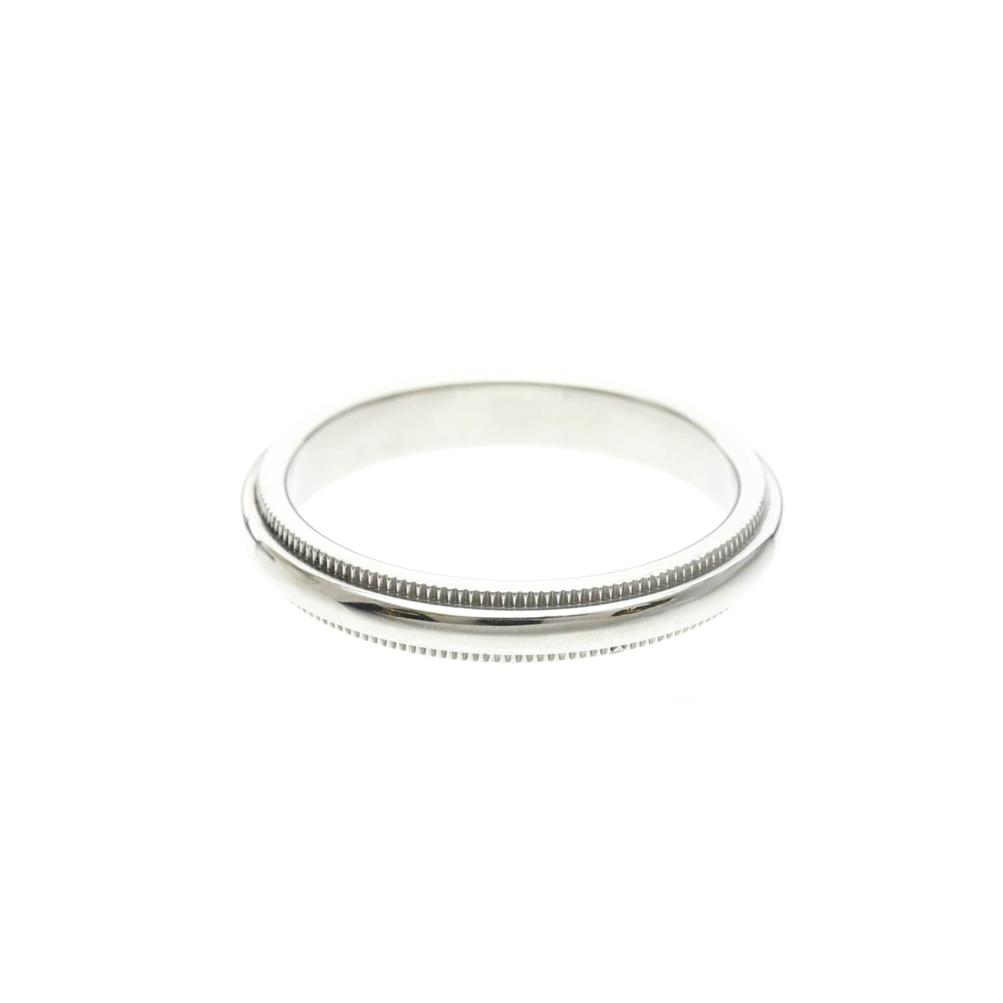 Tiffany Milgrain · Platinum
