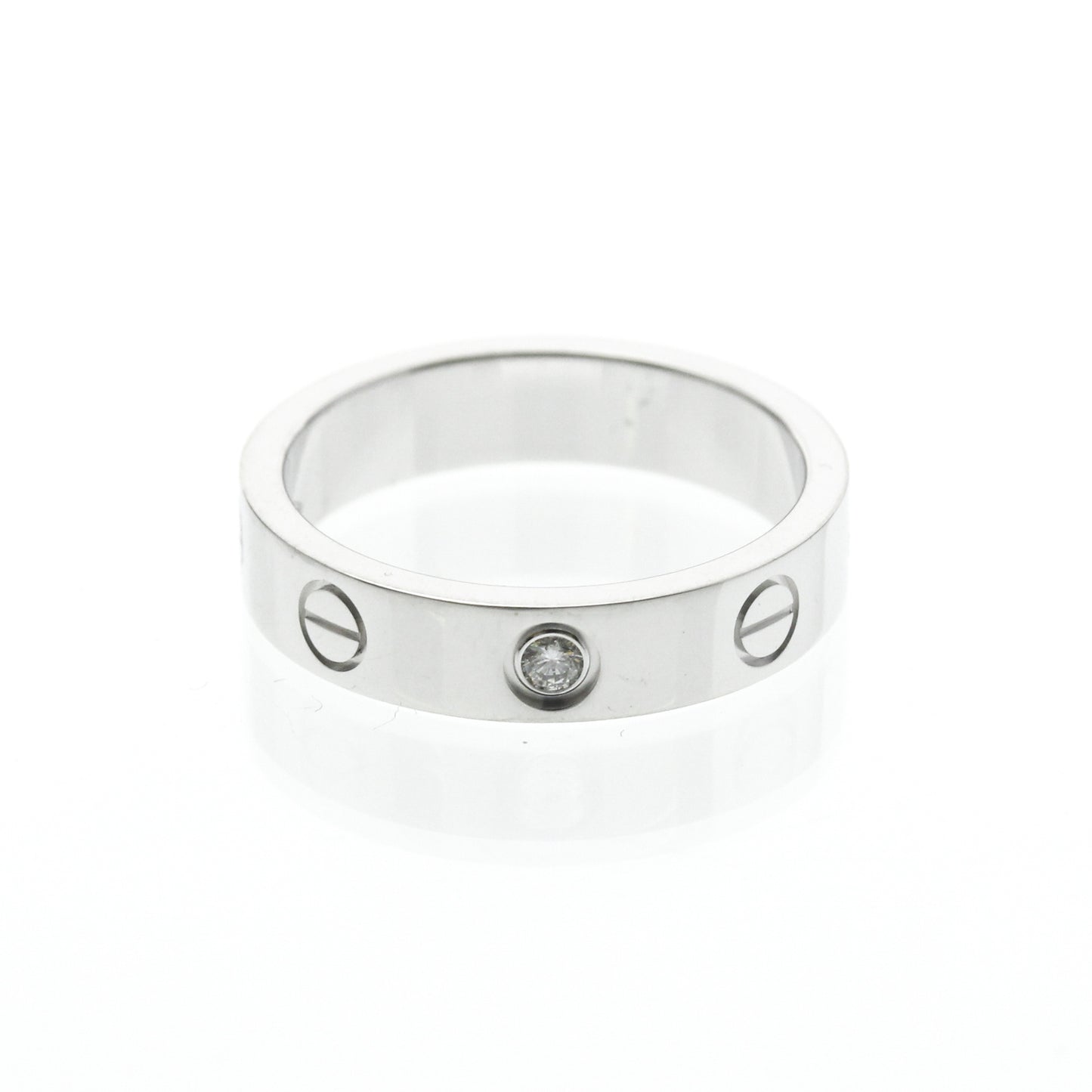 Cartier Mini Love · 18K White Gold · Diamond
