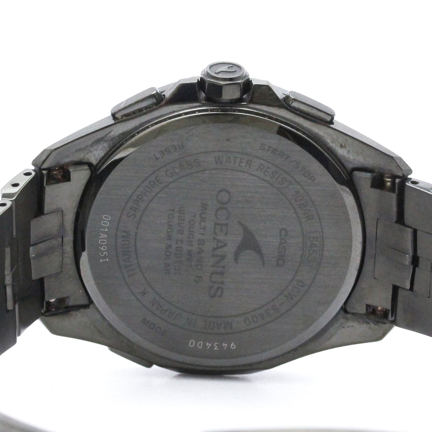 Casio Oceanus Manta · Titanium · Solar