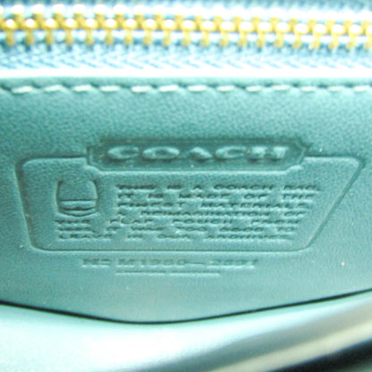 Coach Turn Lock · Leather Shoulder Bag