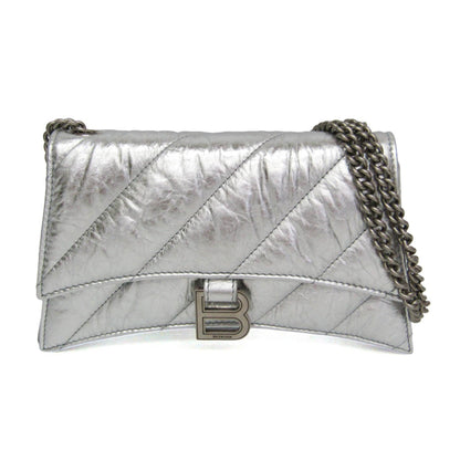 Balenciaga Crush Chain · Metallic Leather