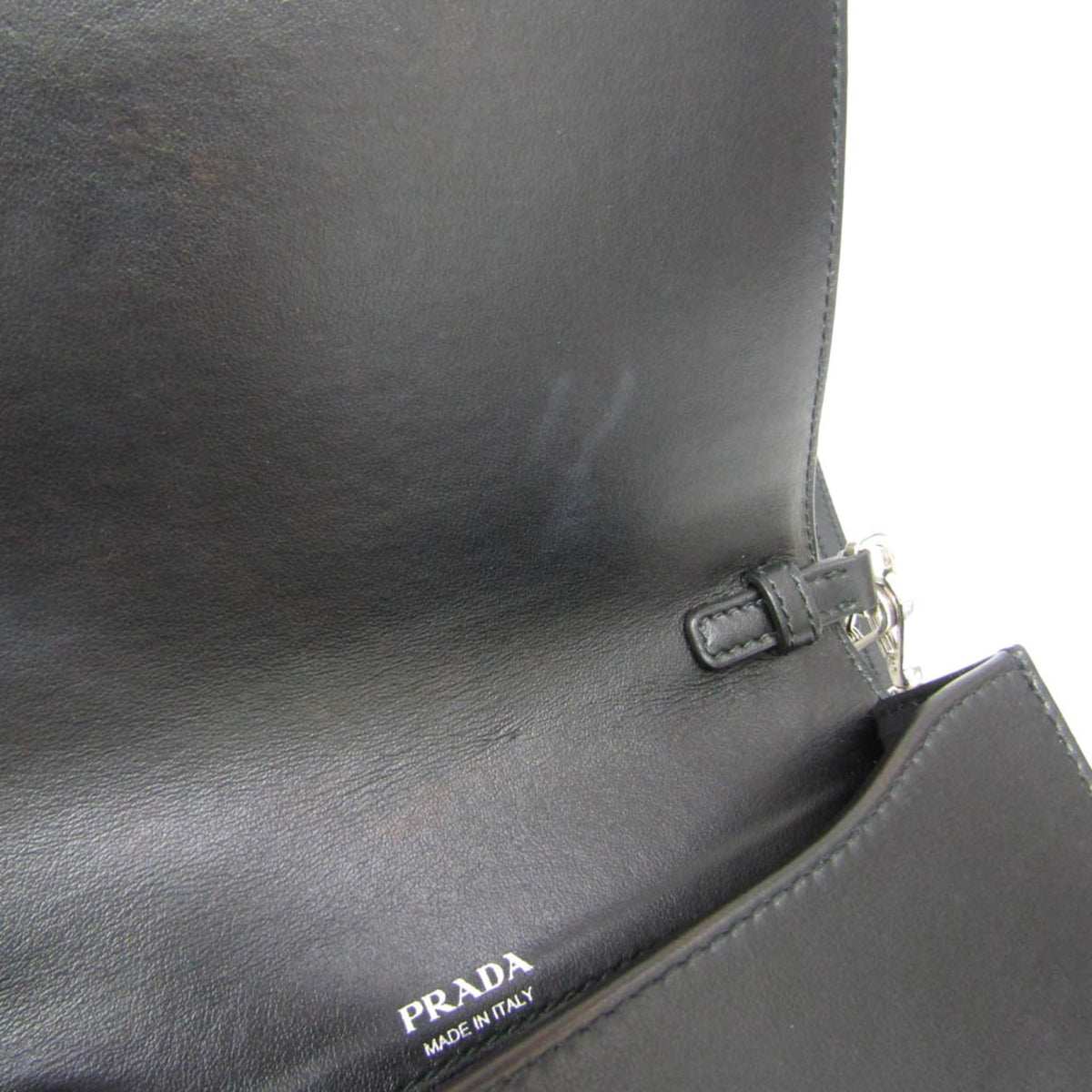 Prada Chain Mini Crossbody · Nylon