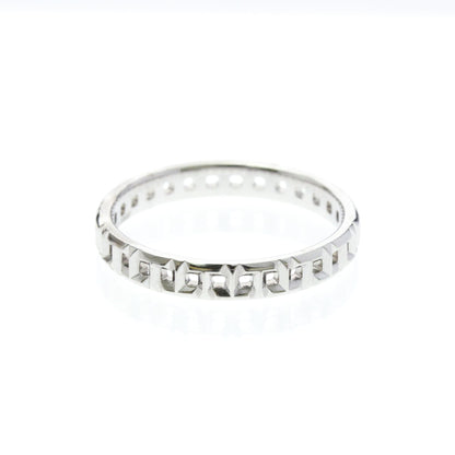 Tiffany T True · 18K White Gold · Size 10 (EU 65)