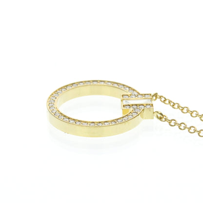 Tiffany T Circle · 18K Yellow Gold · Diamond